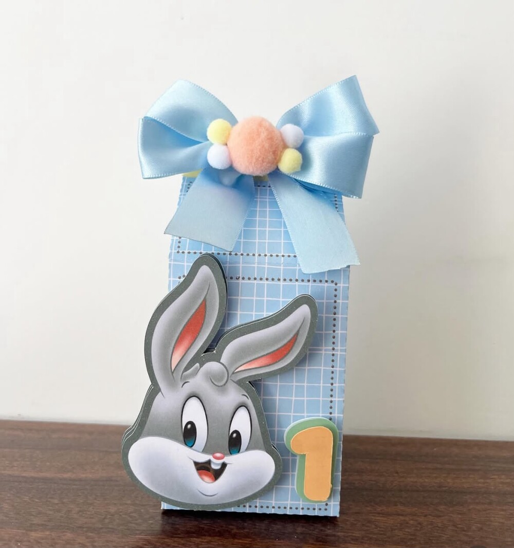 Kit caixa Personalizados Looney tunes PEGUE E MONTE