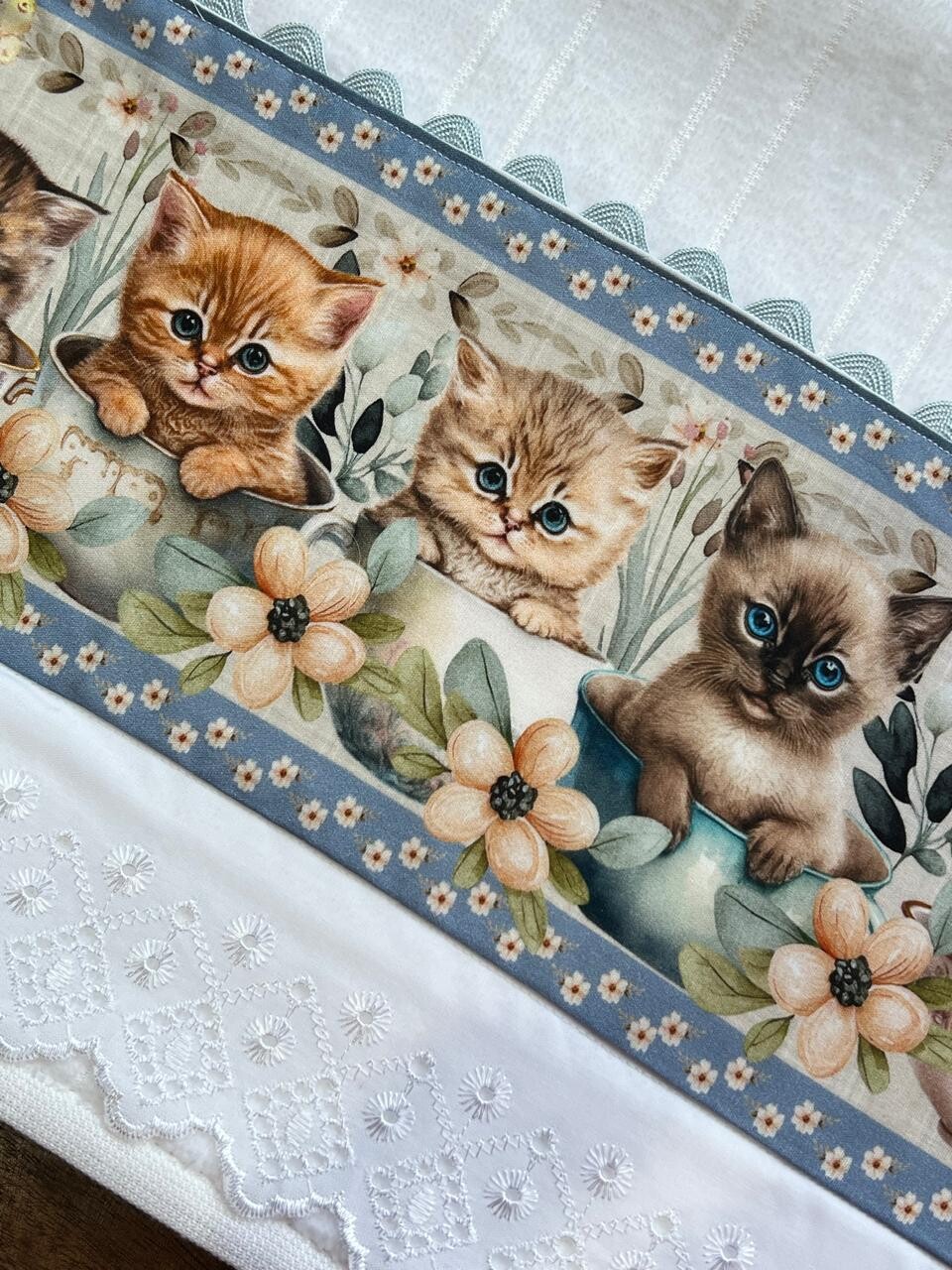 Toalha de Rosto Gatinhos