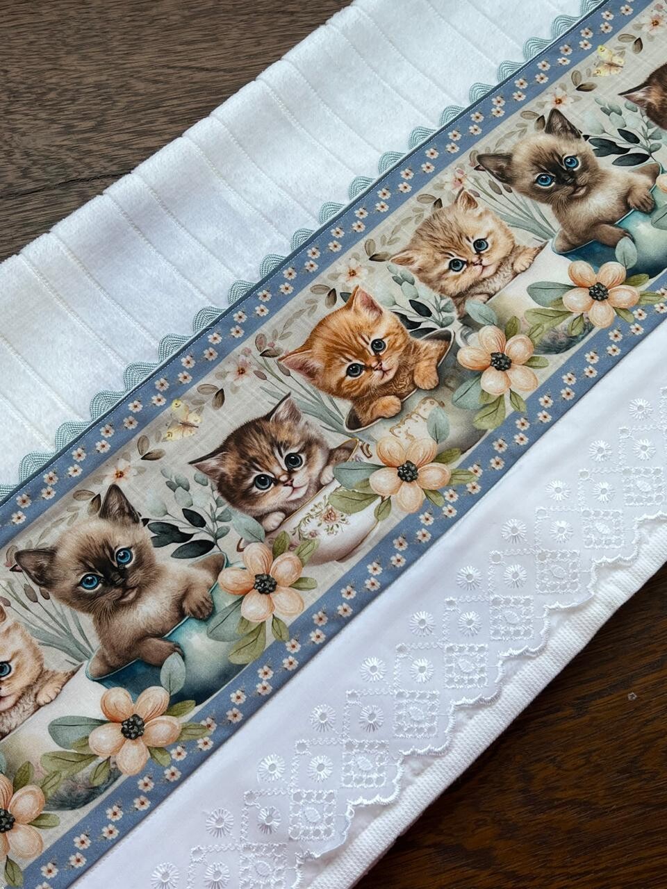 Toalha de Rosto Gatinhos
