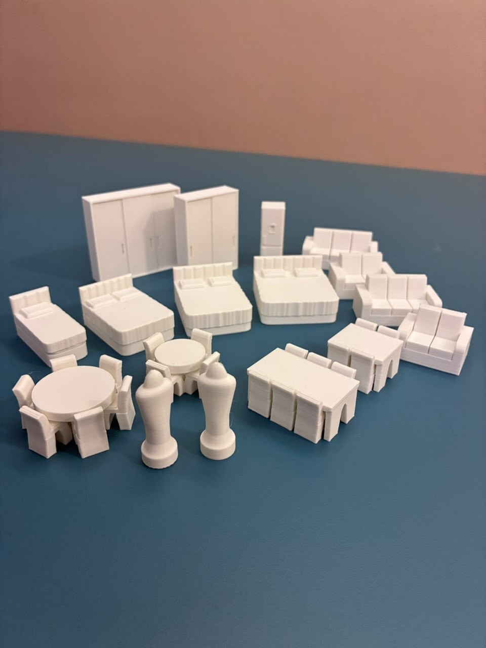 Miniaturas para Arquitetura e Design de Interiores em escala 1:10