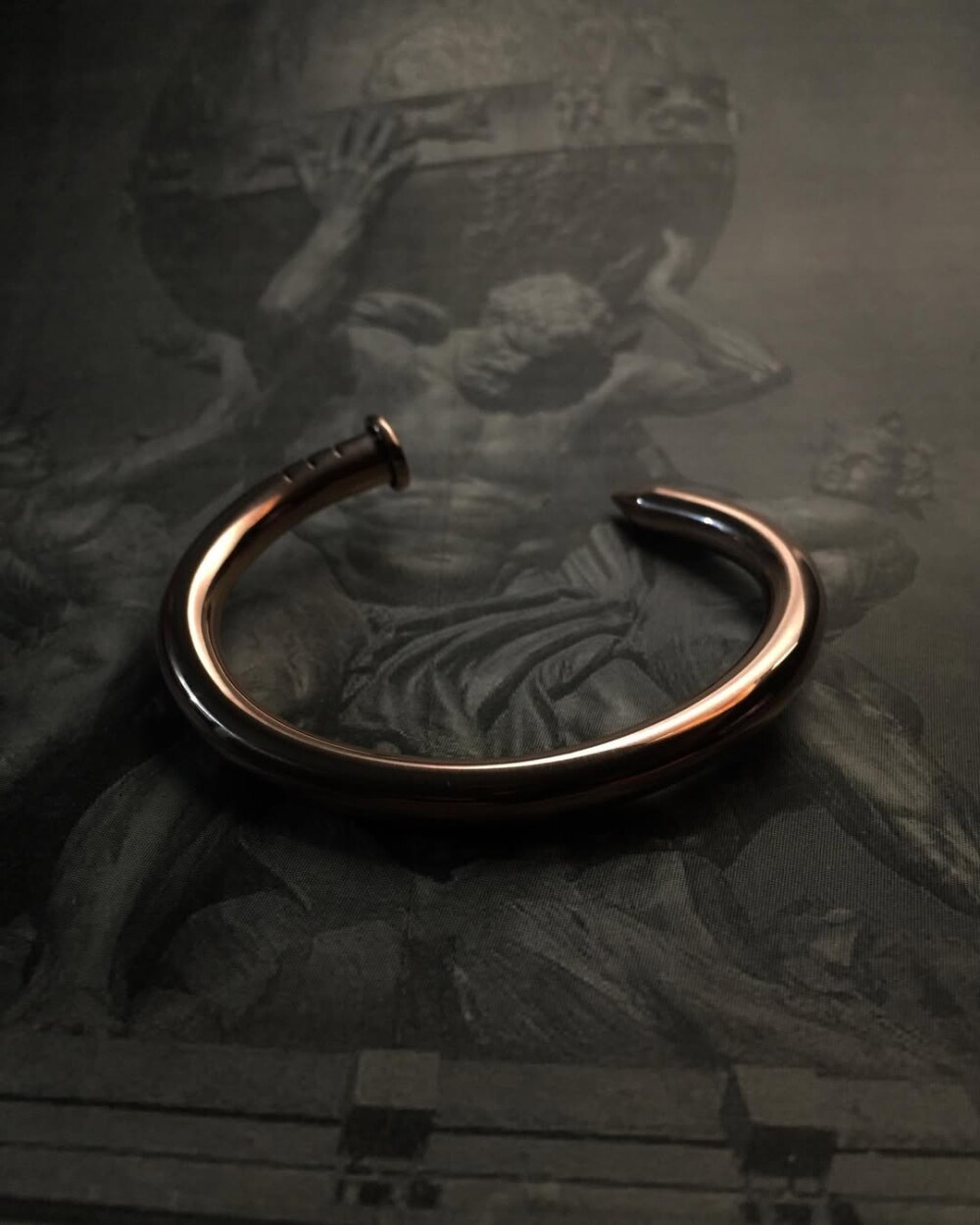 Pulseira de cobre Prego
