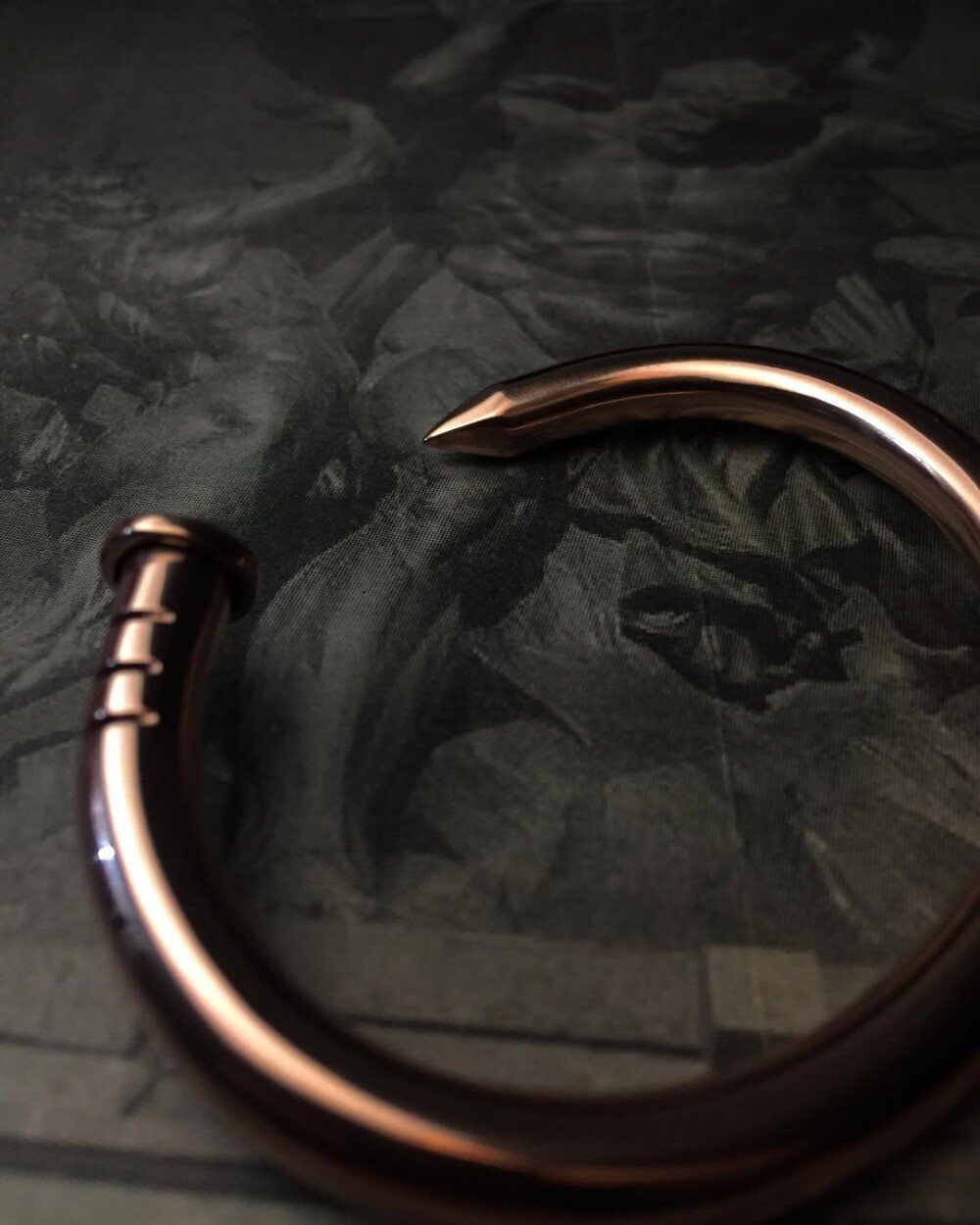 Pulseira de cobre Prego