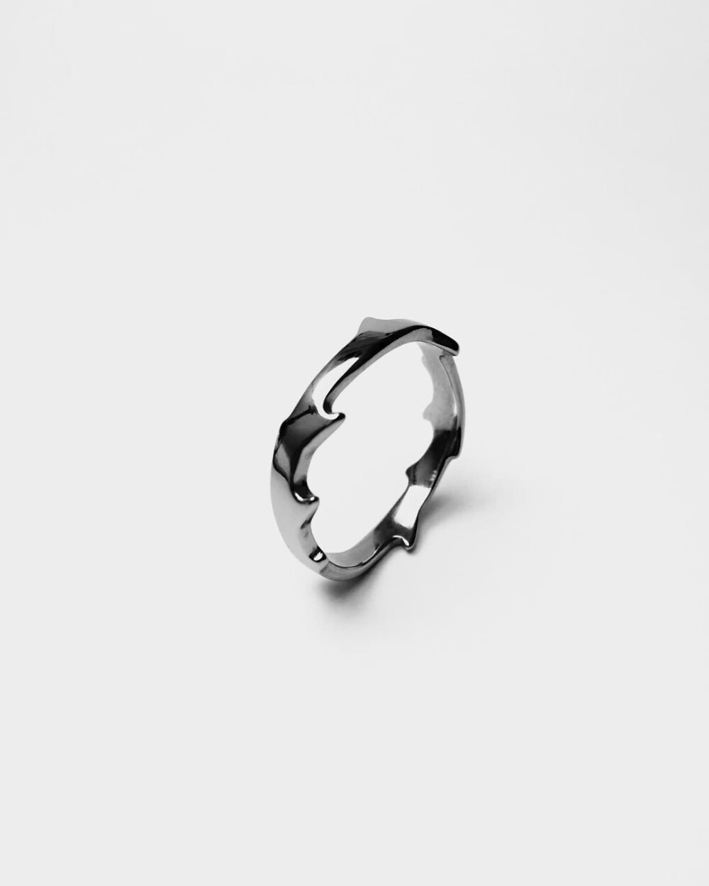Anel Galho de Roseira em Aço 316L - Design Exclusivo e Elegante