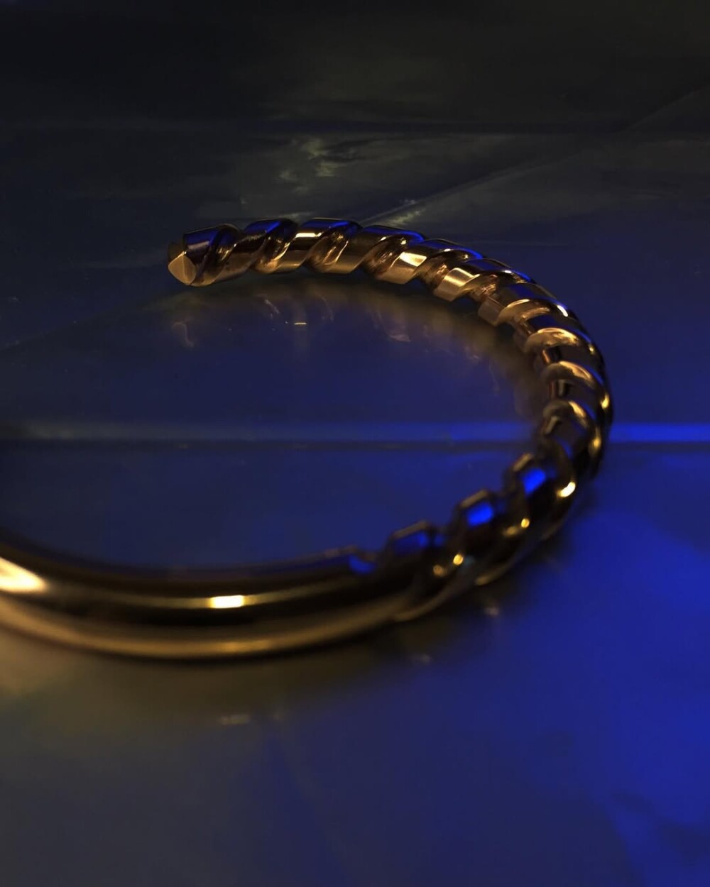 Pulseira Broca de Cobre Maciço - Ajustável e Elegante