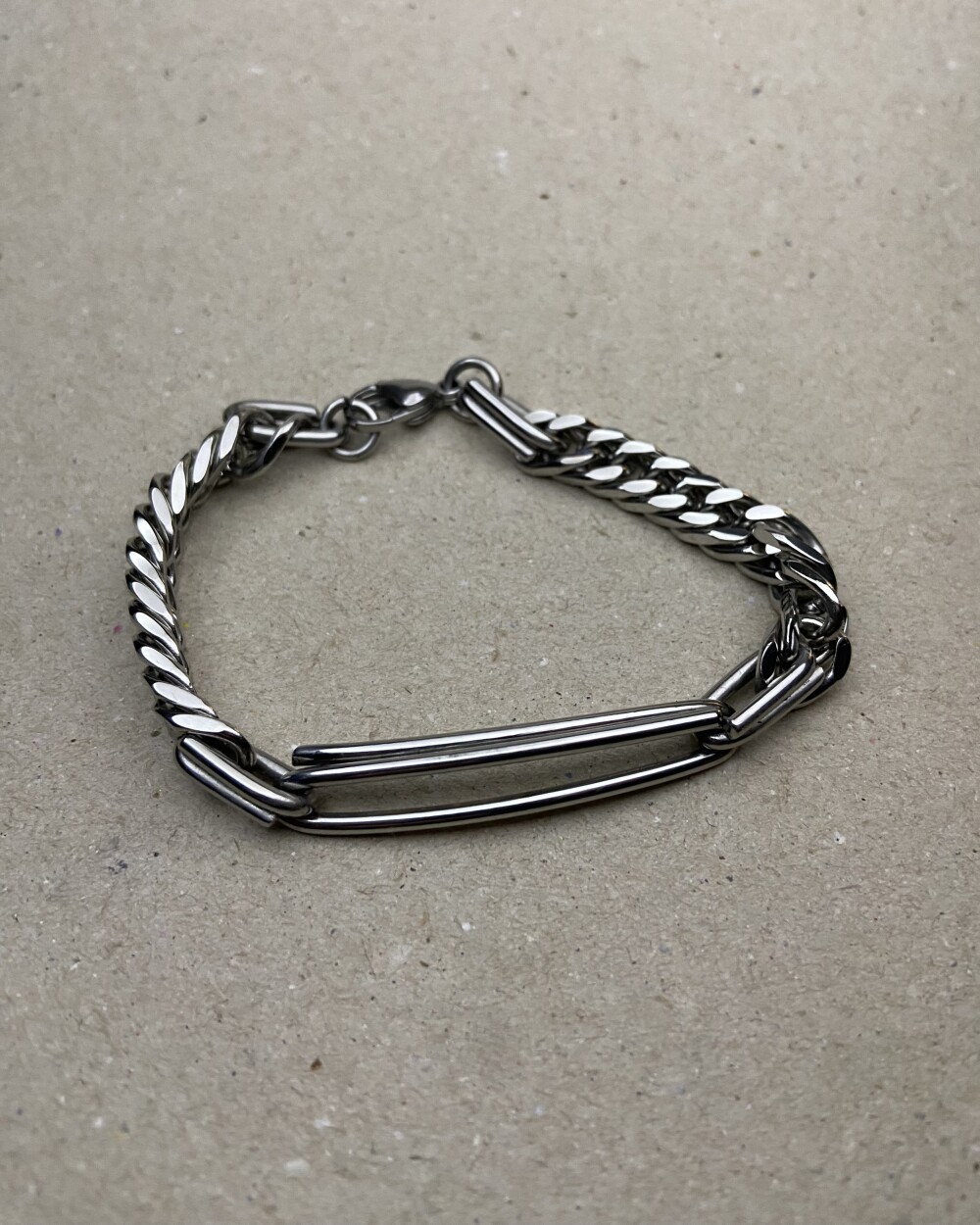 Pulseira Elo Frontal em Aço 316L - Durável e Ajustável