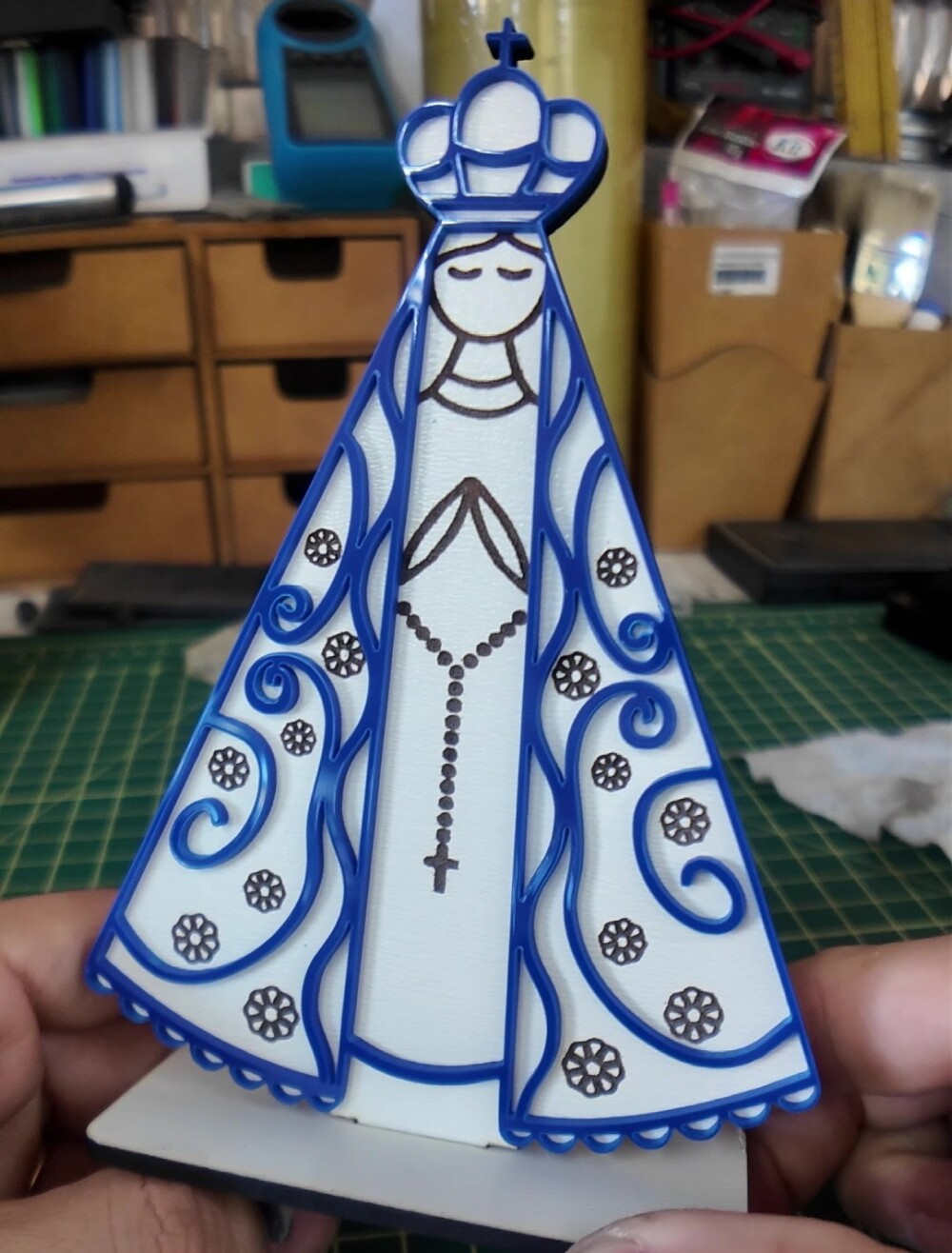 Arquivo corte a Laser Decor Nossa Senhora Aparecida