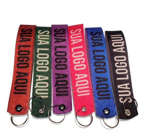 Chaveiro Estilo Cordão Personalizado 10pçs/30pçs/20pçs/50pçs