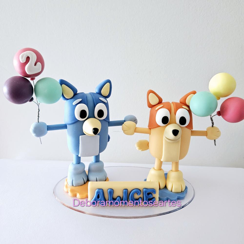 Topo de bolo biscuit personalizado