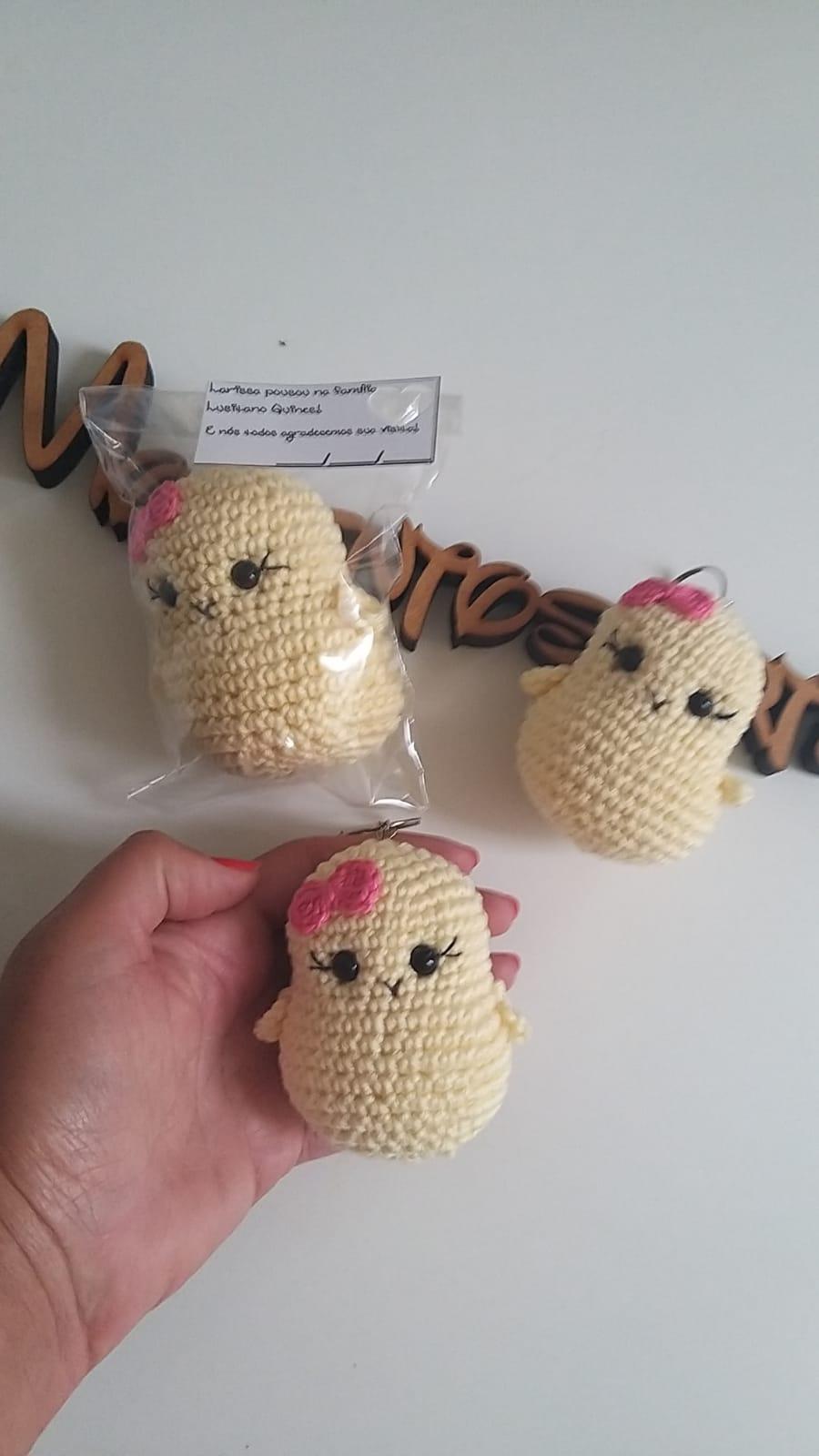 Lembrancinhas amigurumi chaveirinhos