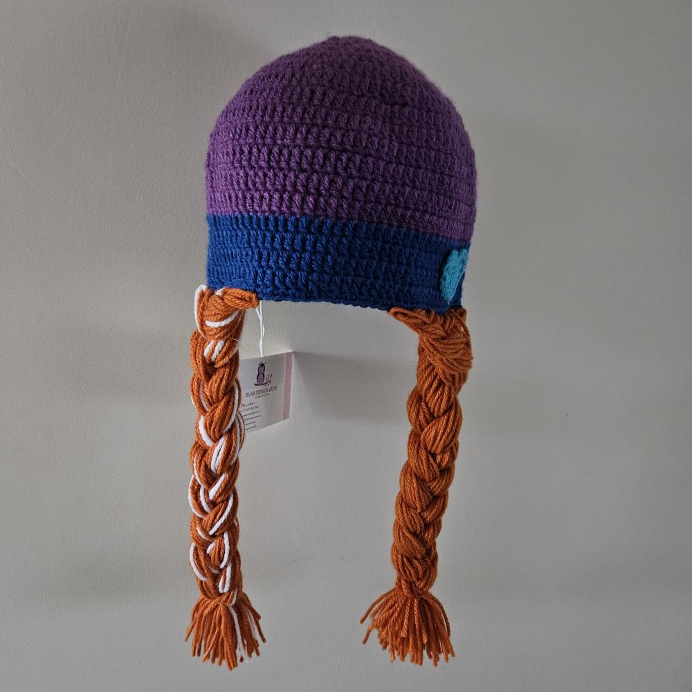 Toucas de crochê divertidas Frozen