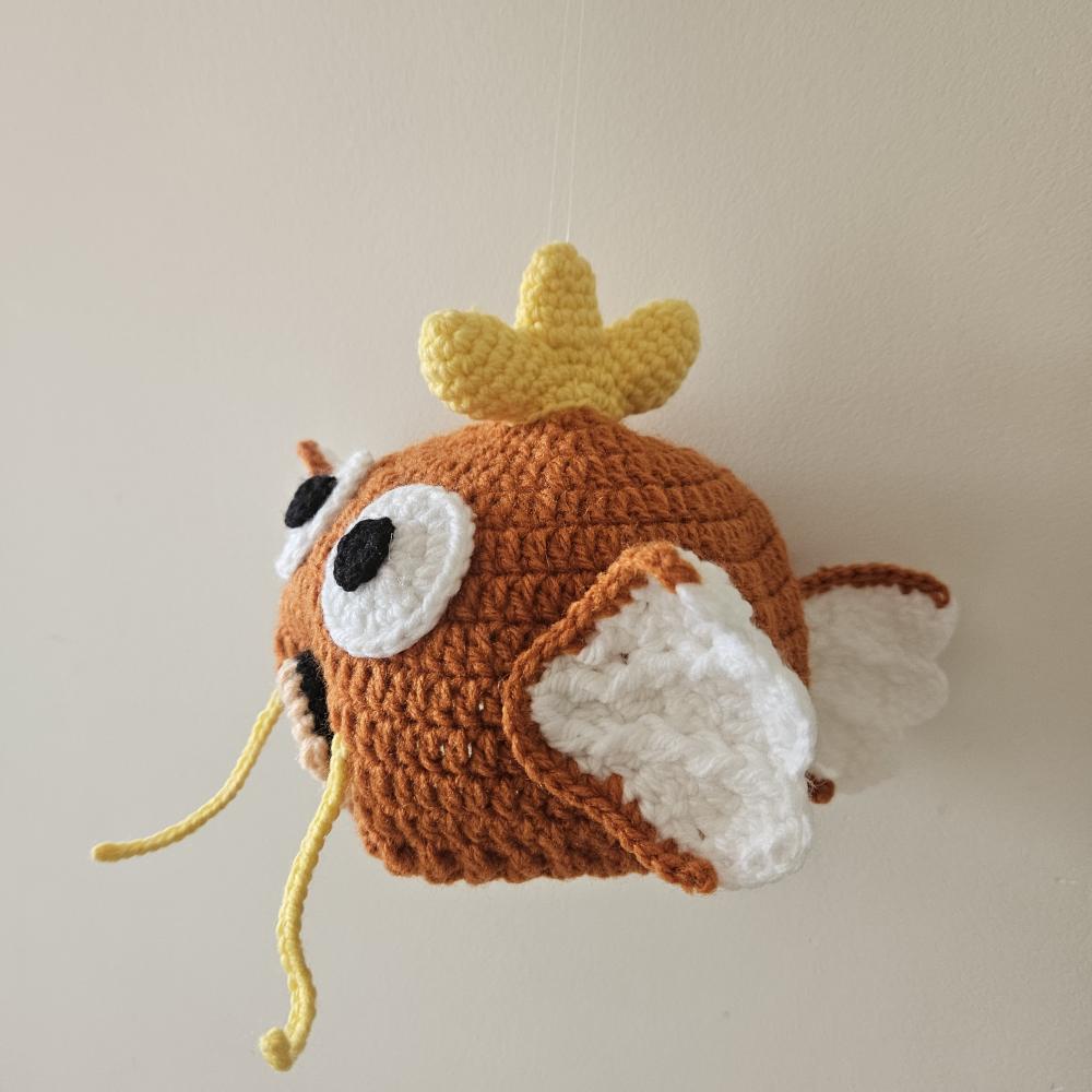 Toucas de crochê divertidas pokemon