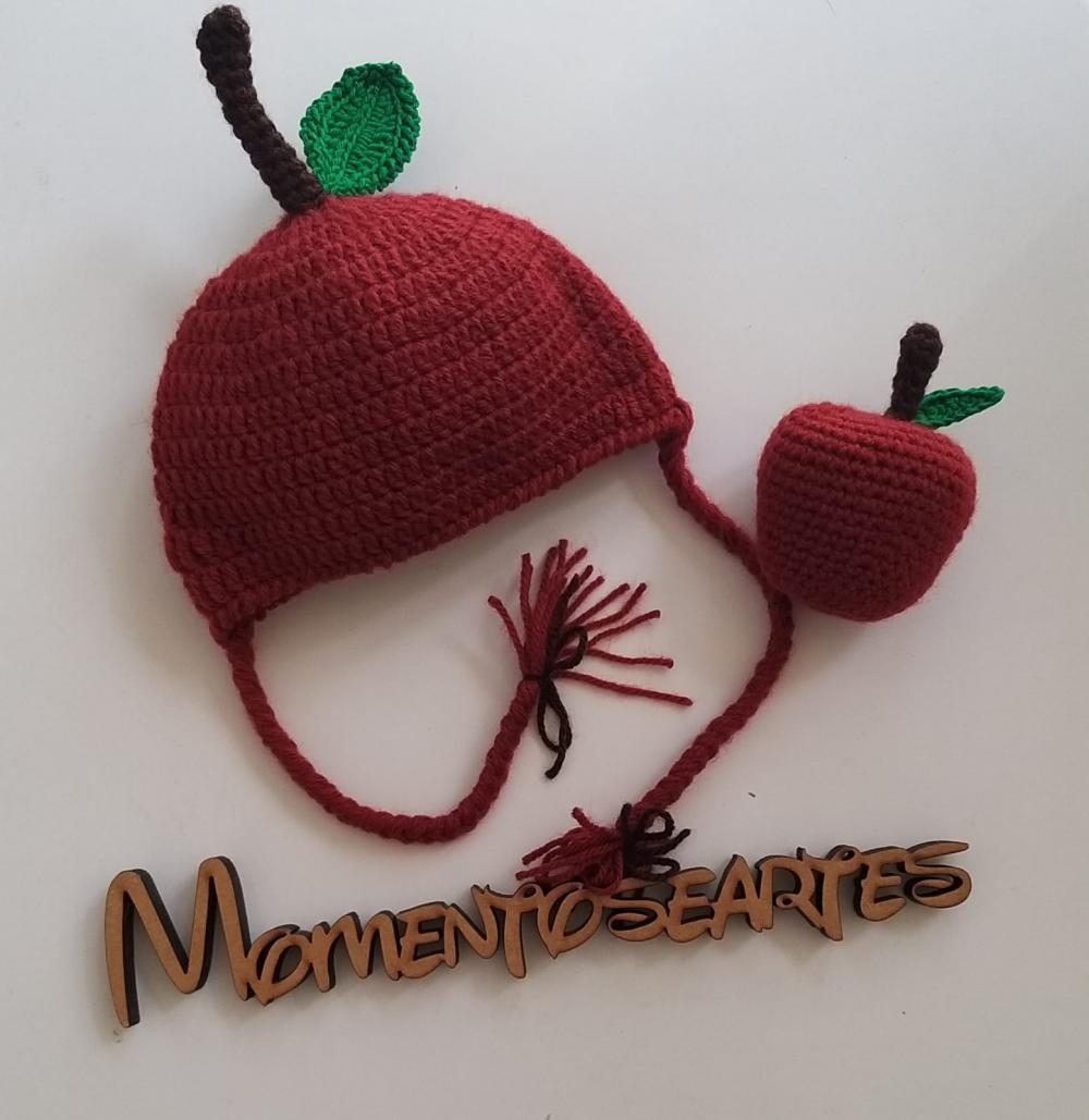 Toucas de crochê divertidas frutinhas e doces