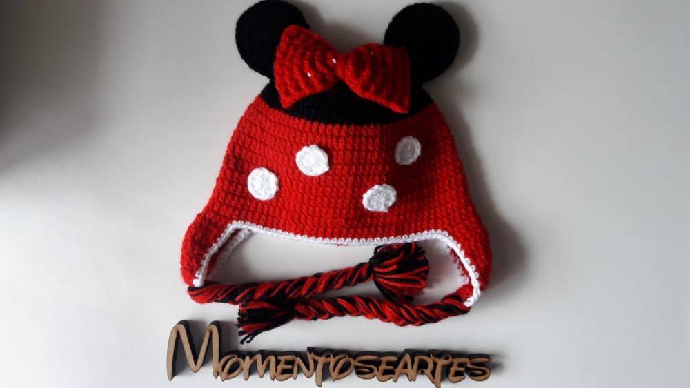 Toucas de crochê divertidas Mickey