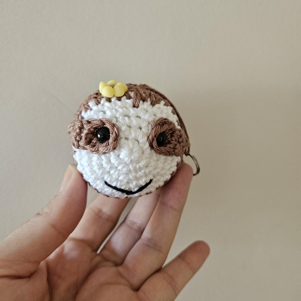 Lembrancinhas safari amigurumi chaveirinhos