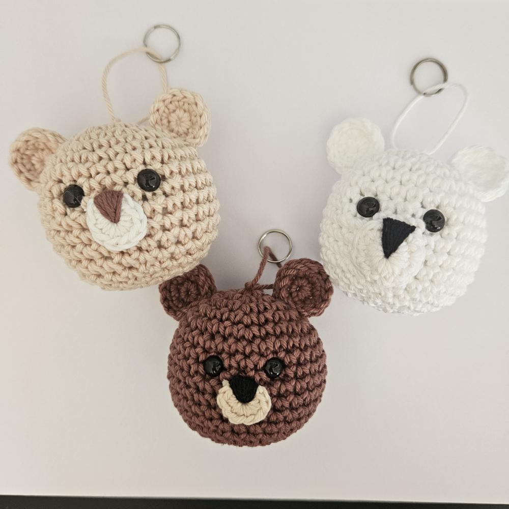 Lembrancinhas safari amigurumi chaveirinhos