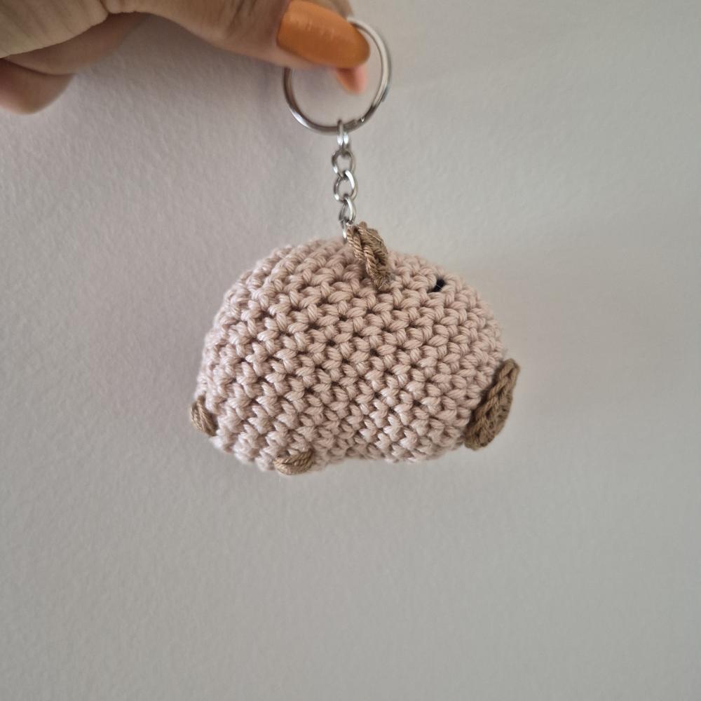 Lembrancinhas capivara amigurumi chaveirinhos