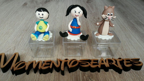 10 Caixinhas Lembrancinhas Show da Luna Biscuit