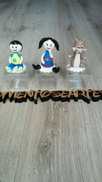 10 Caixinhas Lembrancinhas Show da Luna Biscuit
