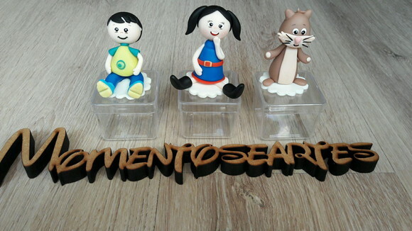 10 Caixinhas Lembrancinhas Show da Luna Biscuit