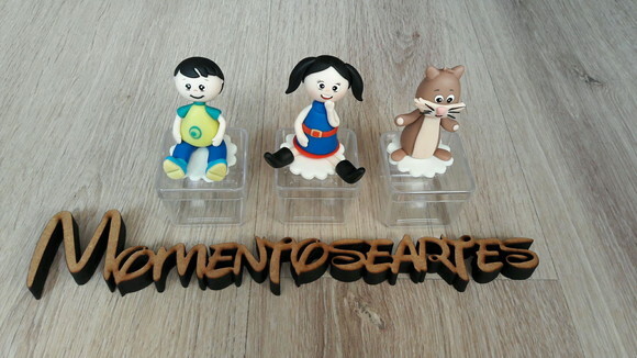 10 Caixinhas Lembrancinhas Show da Luna Biscuit