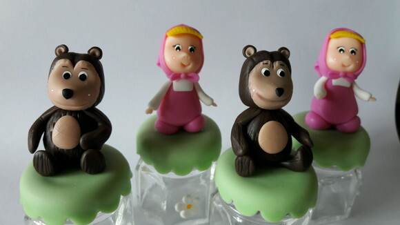 10 Potinho Lembrancinha Menina e o Urso