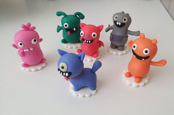 Apliques Ugly Dolls Biscuit