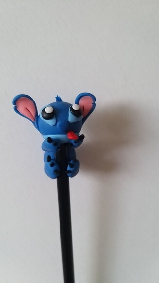 Kit 15 Lápis com Ponteiras Stitch