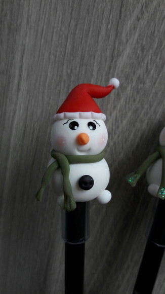Lápis Boneco de Neve Lembrancinhas