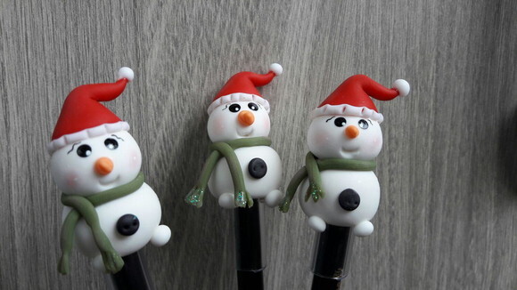 Lápis Boneco de Neve Lembrancinhas