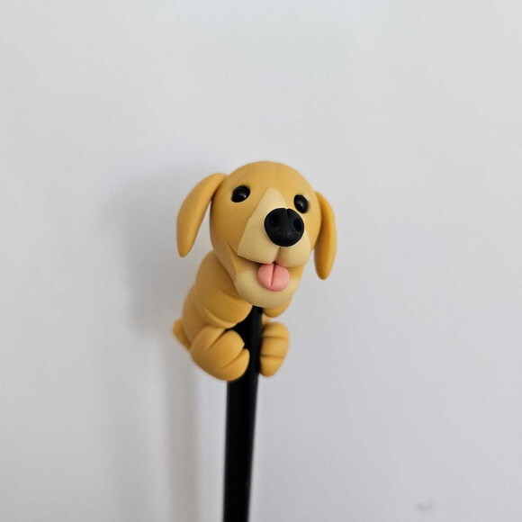 Lápis com Ponteira Cachorrinho