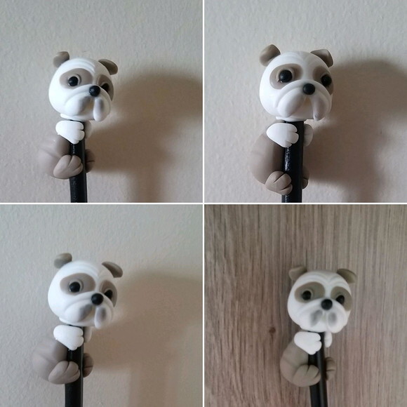 Lápis com Ponteira Cachorrinho Raça Lembrancinhas