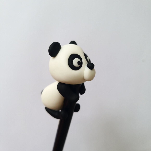Lápis com Ponteira panda