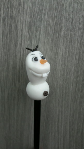 Lápis com Ponteira Olaf frozen