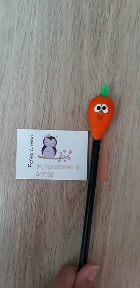 Lápis com Ponteiras coelho páscoa lembrancinhas