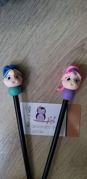 Lápis com Ponteiras shimmer shine
