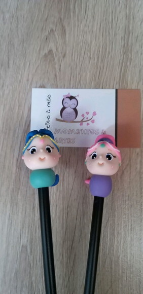 Lápis com Ponteiras shimmer shine