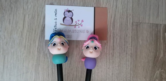 Lápis com Ponteiras shimmer shine