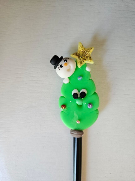 Lembrancinhas de Natal Lapis Árvore Pronta Entrega