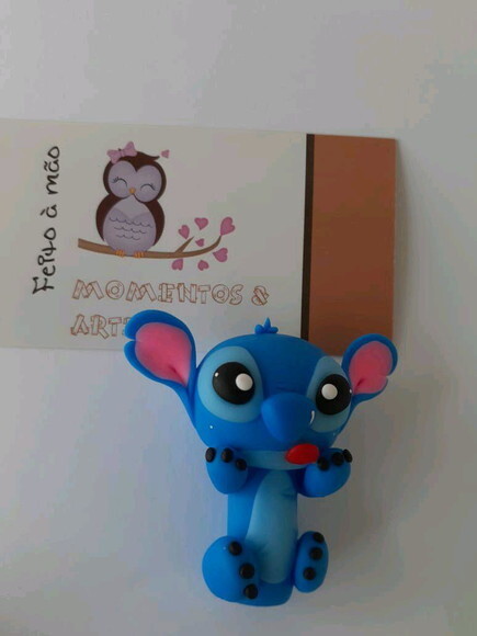 Ponteiras para Caneta Bic Stitch Lembrancinhas Biscuit