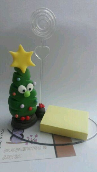 Porta recadinhos árvore de natal