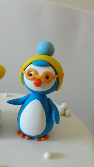 Topo Bolo Pinguim