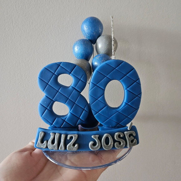 Topo de Bolo Adulto Personalizado