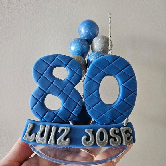 Topo de Bolo Adulto Personalizado