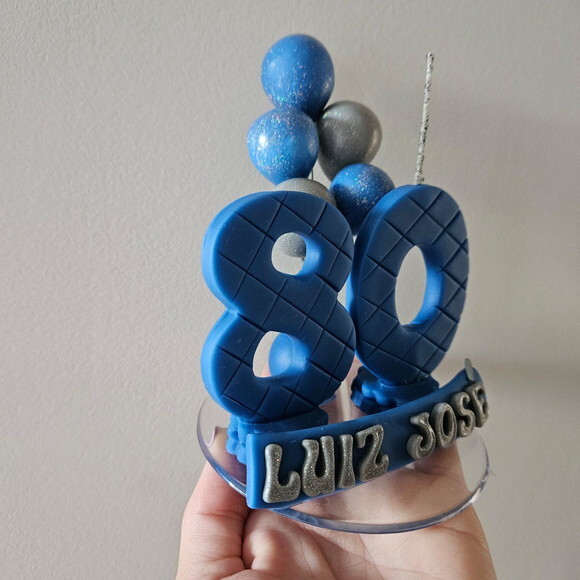 Topo de Bolo Adulto Personalizado