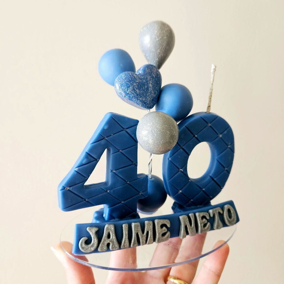 Topo de Bolo Adulto Personalizado