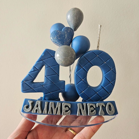 Topo de Bolo Adulto Personalizado
