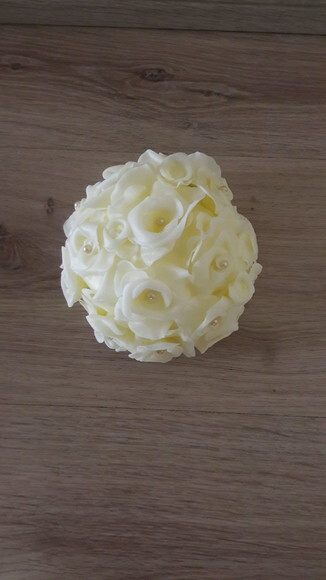 Topo de bolo buque de rosas biscuit