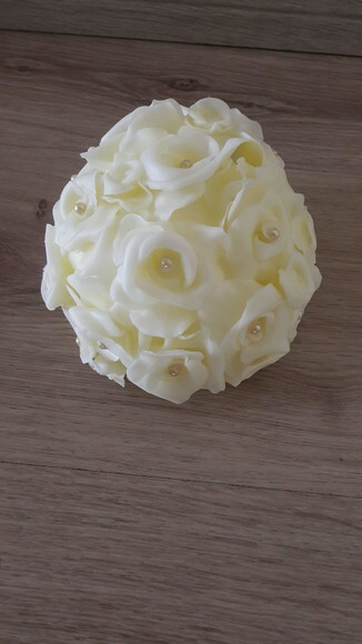 Topo de bolo buque de rosas biscuit