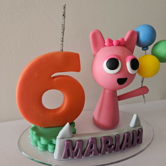 Topo de Bolo de Aniversário Sprinkers Ou...