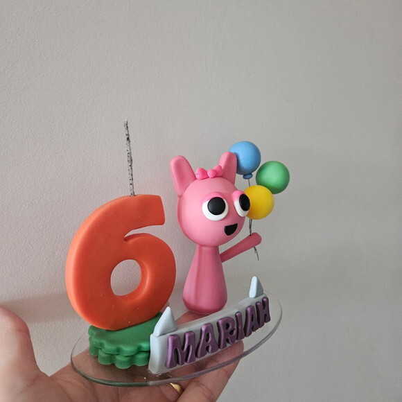 Topo de Bolo de Aniversário Sprinkers Ou...